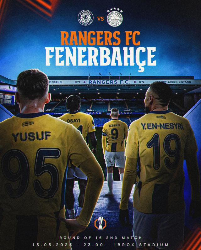 Rangers- Fenerbahçe maçı saat kaçta, hangi kanalda? Rangers- Fenerbahçe maçı şifresiz izleme linki var mı?