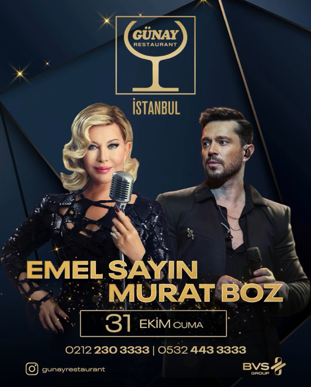 Efsanevi bir akşam! Emel Sayın ve Murat Boz aynı sahnede buluşuyor
