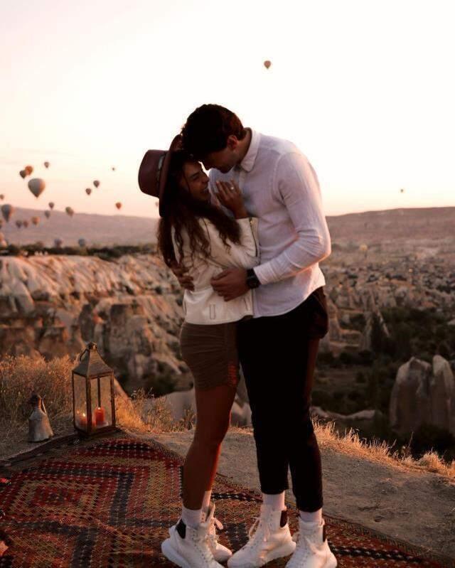 Ebru Şahin'e evlilik teklifi eden Cedi Osman'ın 5 karatlık tektaşa verdiği ücret belli oldu