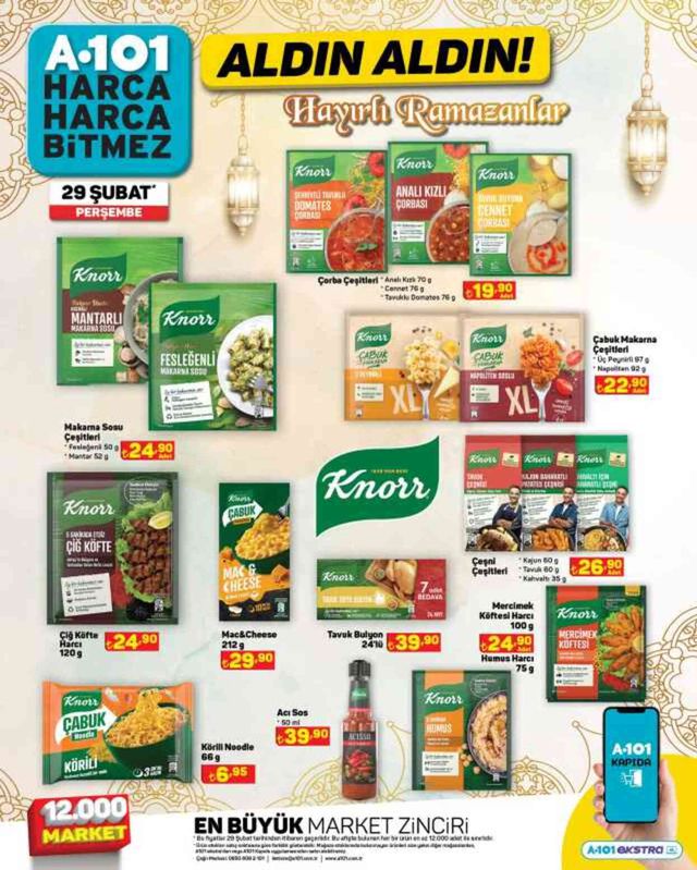A101 AKTÜEL KATALOĞU 27-29 ŞUBAT | A101'e gelen ürünler! A101 bu hafta katalog ürünleri neler? A101 fiyat listesi!