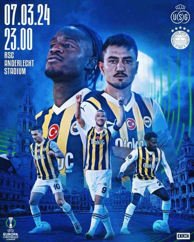 CANLI İZLE! Union Saint-Gilloise- Fenerbahçe maçı saat kaçta? Maç hangi kanalda?