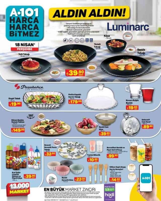 A101 AKTÜEL KATALOĞU 16-19 NİSAN | A101'e gelen ürünler! A101 bu hafta katalog ürünleri neler? A101 fiyat listesi!