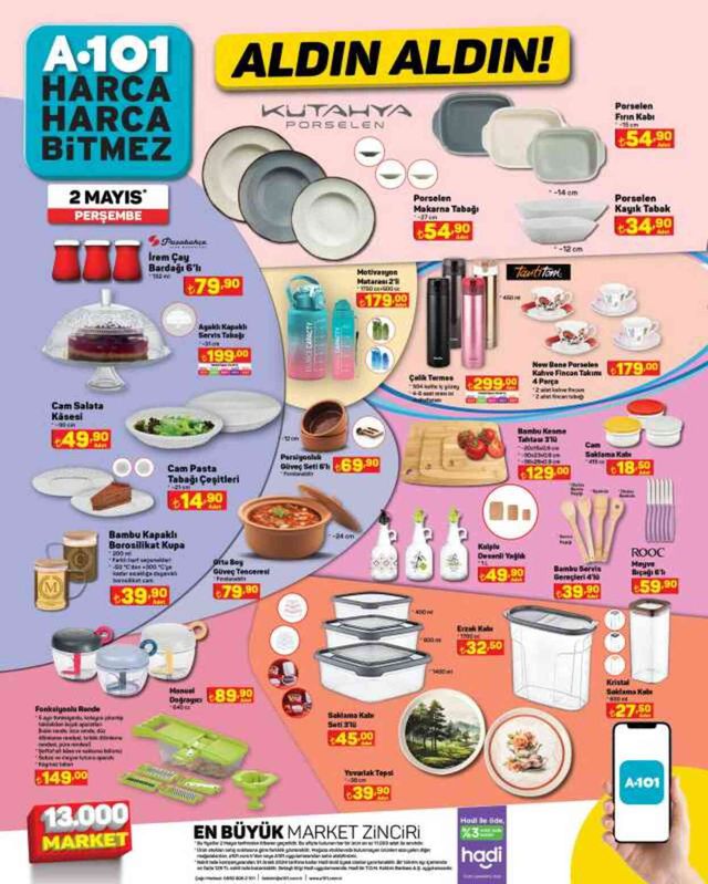 A101 AKTÜEL KATALOĞU 2 MAYIS| Çekme karavan fiyatı ne kadar? A101 bu hafta katalog ürünleri neler? A101 fiyat listesi!