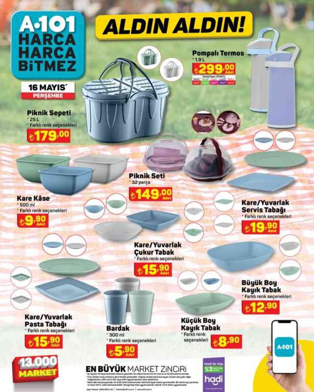 A101 AKTÜEL KATALOĞU 13-16 MAYIS | A101'e gelen ürünler! A101 bu hafta katalog ürünleri neler? A101 fiyat listesi!