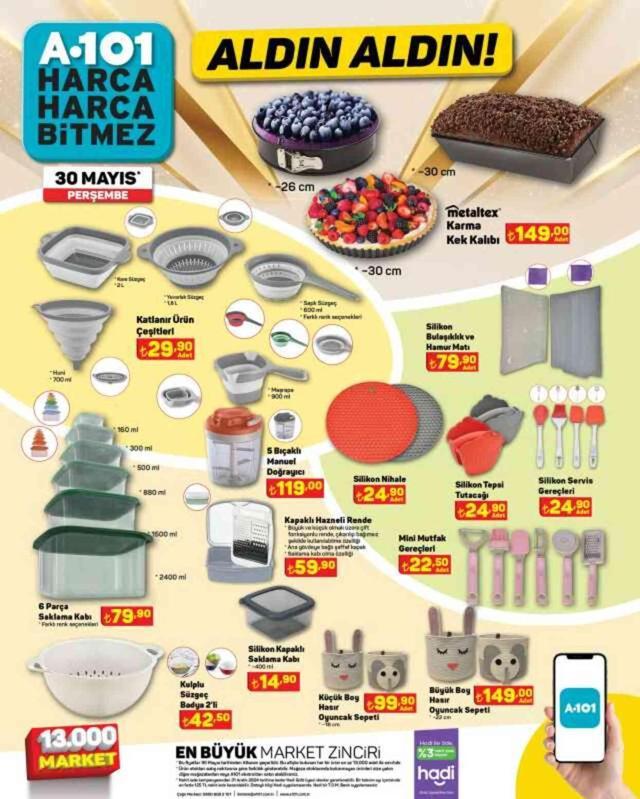A101 AKTÜEL KATALOĞU 27-30 MAYIS | A101'e gelen ürünler! A101 bu hafta katalog ürünleri neler? A101 fiyat listesi!