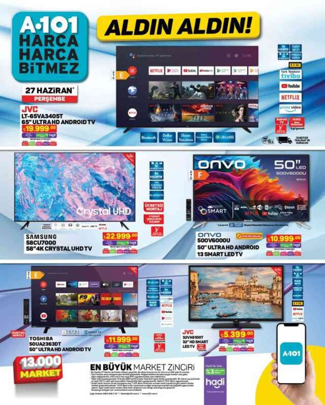 A101 AKTÜEL KATALOĞU 26-28 HAZİRAN | A101'e gelen ürünler! A101 bu hafta katalog ürünleri neler? A101 fiyat listesi!