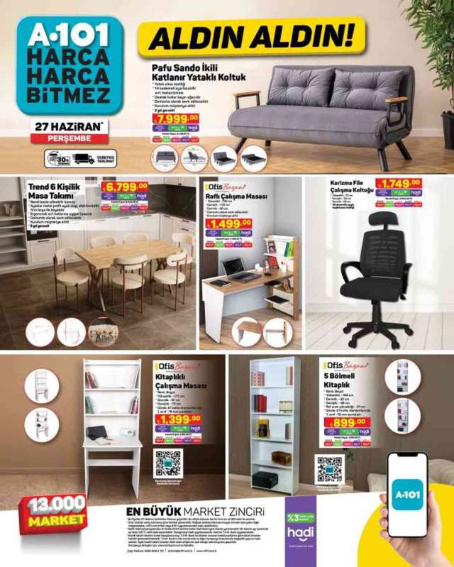 A101 AKTÜEL KATALOĞU 26-28 HAZİRAN | A101'e gelen ürünler! A101 bu hafta katalog ürünleri neler? A101 fiyat listesi!