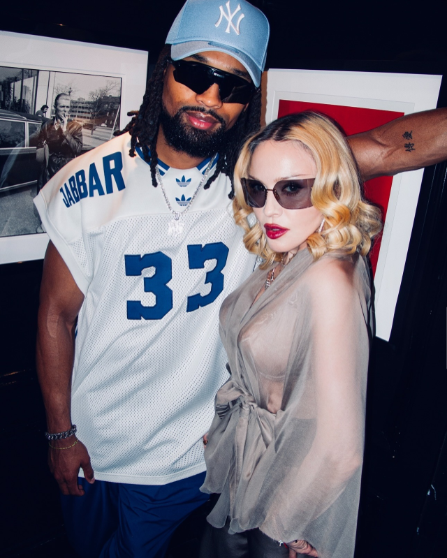 Madonna sevgilisinin doğum gününde çılgınca eğlendi