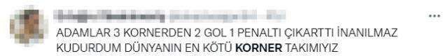 Sporting'in attığı gollerin hepsinin kornerden gelmesi Beşiktaş taraftarını çileden çıkardı