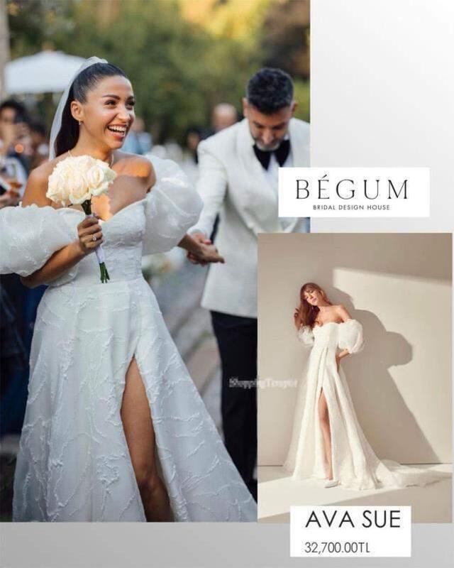 Zeynep Bastık'ın giydiği gelinliklerin fiyatları belli oldu