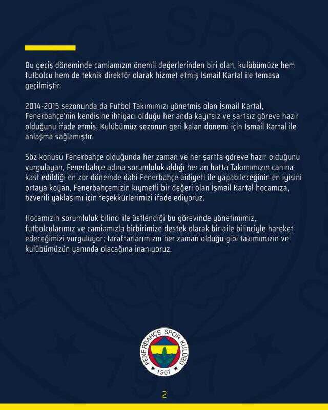 İsmail Kartal kimdir? İsmail Kartal hangi takımları çalıştırdı?