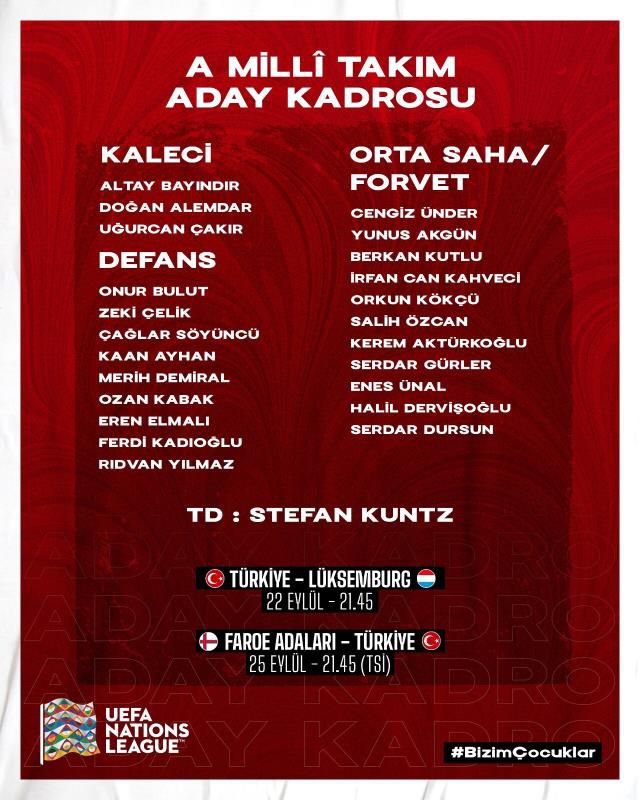 Milli maç ne zaman, hangi kanalda? A Milli maç saat kaçta?