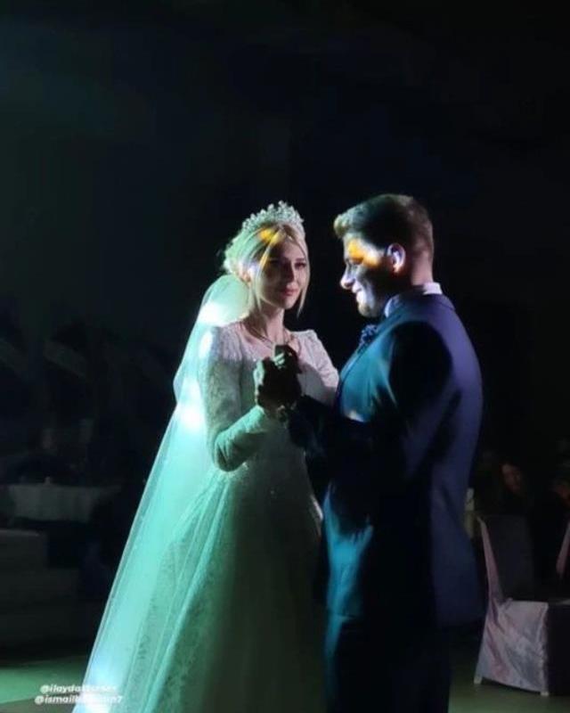 Bir gün nişanlı kalan İsmail Balaban ve İlayda Şeker evlendi