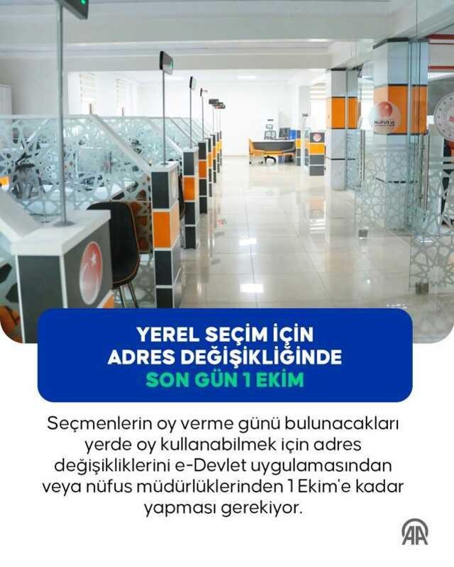 Adres değişikliği son gün ne zaman 2023? Yerel seçim için adres değişikliği nasıl yapılır e-devlet?