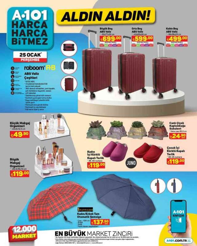 A101 AKTÜEL KATALOĞU 24-26 OCAK | A101'e gelen ürünler! A101 bu hafta katalog ürünleri neler? A101 fiyat listesi!