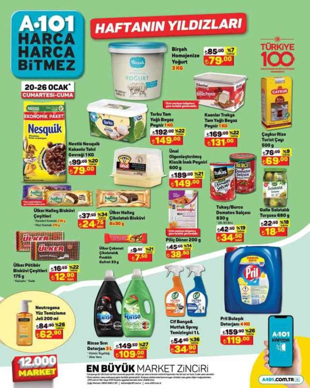 A101 AKTÜEL KATALOĞU 24-26 OCAK | A101'e gelen ürünler! A101 bu hafta katalog ürünleri neler? A101 fiyat listesi!