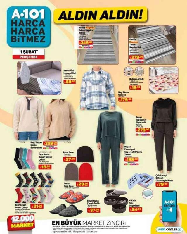 A101 AKTÜEL KATALOĞU 30 OCAK | A101'e gelen ürünler! A101 bu hafta katalog ürünleri neler? A101 fiyat listesi!