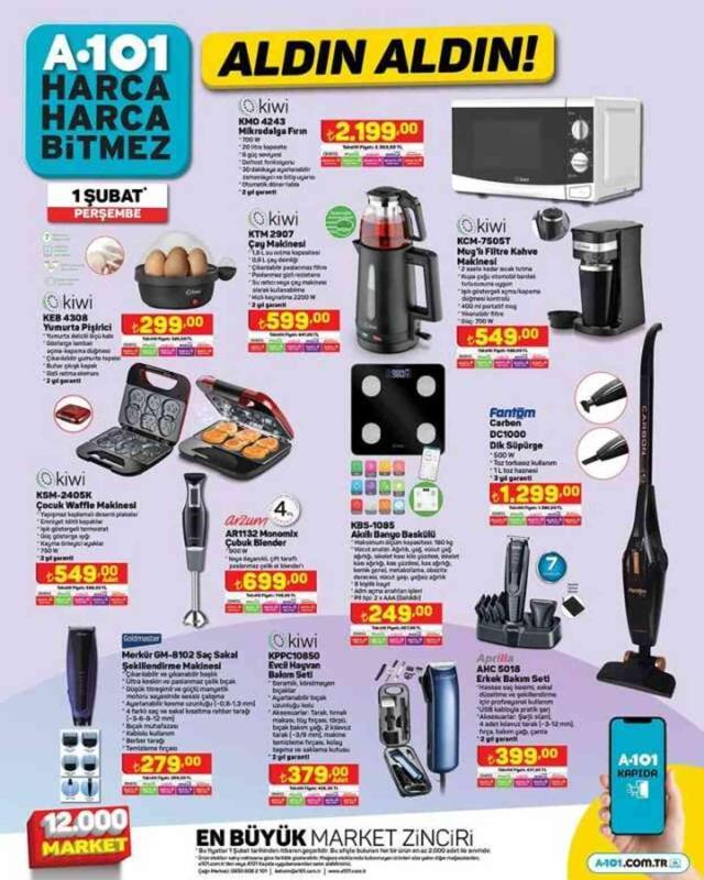 A101 AKTÜEL KATALOĞU 30 OCAK | A101'e gelen ürünler! A101 bu hafta katalog ürünleri neler? A101 fiyat listesi!
