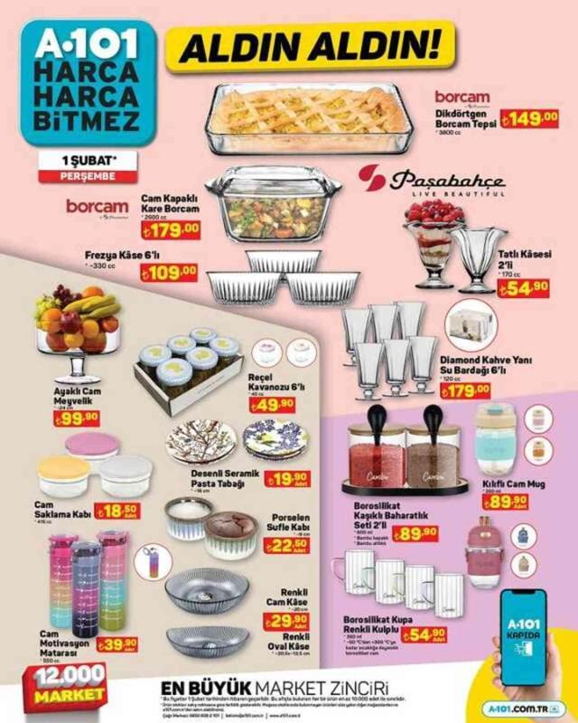 A101 AKTÜEL KATALOĞU 30 OCAK | A101'e gelen ürünler! A101 bu hafta katalog ürünleri neler? A101 fiyat listesi!