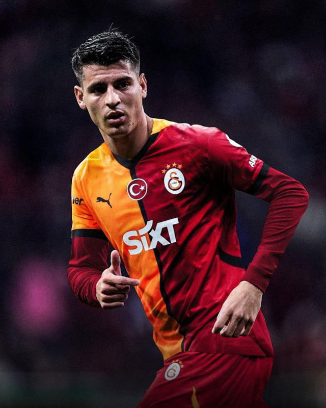 Galatasaray, Süper Lig devi Alvaro Morata'yı kadrosuna kattığını açıkladı