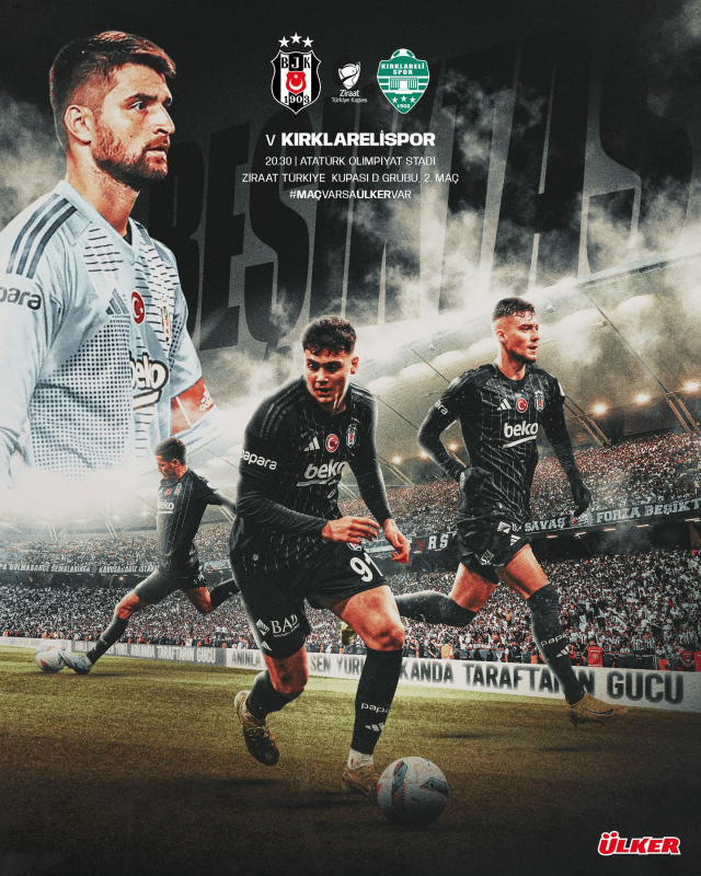 Beşiktaş - Kırklarelispor maçı ne zaman, saat kaçta? Ziraat Türkiye Kupası Beşiktaş Kırklarelispor maçı hangi kanalda?