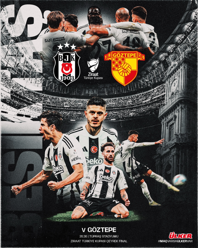 Beşiktaş-Göztepe maçı hangi kanalda, saat kaçta? ZTK Beşiktaş-Göztepe maçı muhtemel 11'ler!