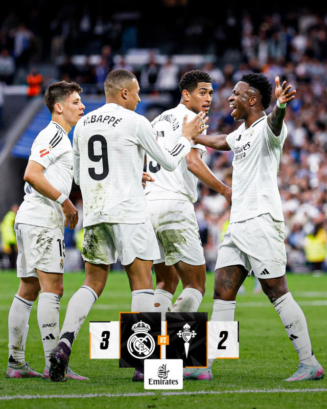 Real Madrid - Celta maçı kaç kaç bitti? Real Madrid - Celta maç özeti!
