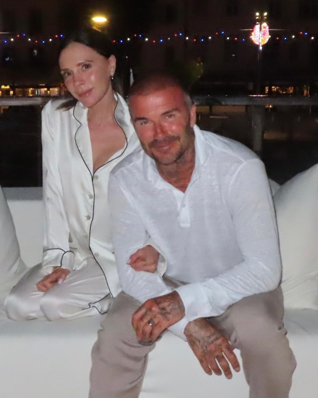 Zor günler geçiren Victoria Beckham, Portofino'da enerji topluyor