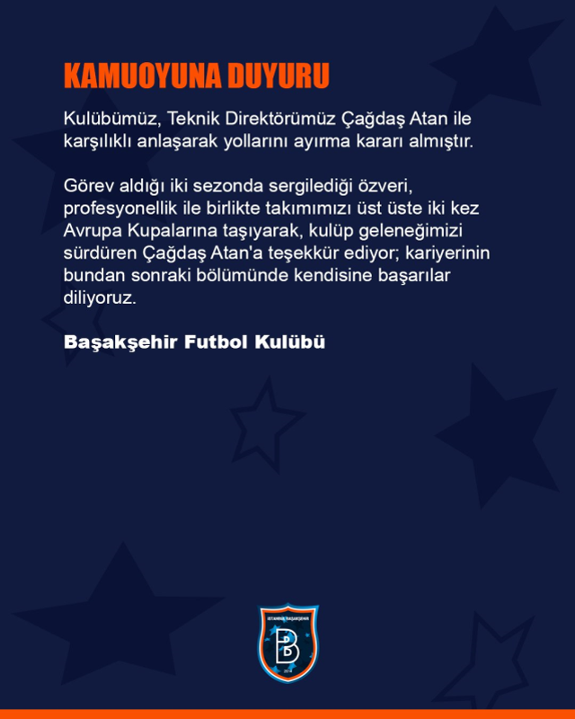 Süper Lig ekibinde ayrılık! Resmi açıklama geldi