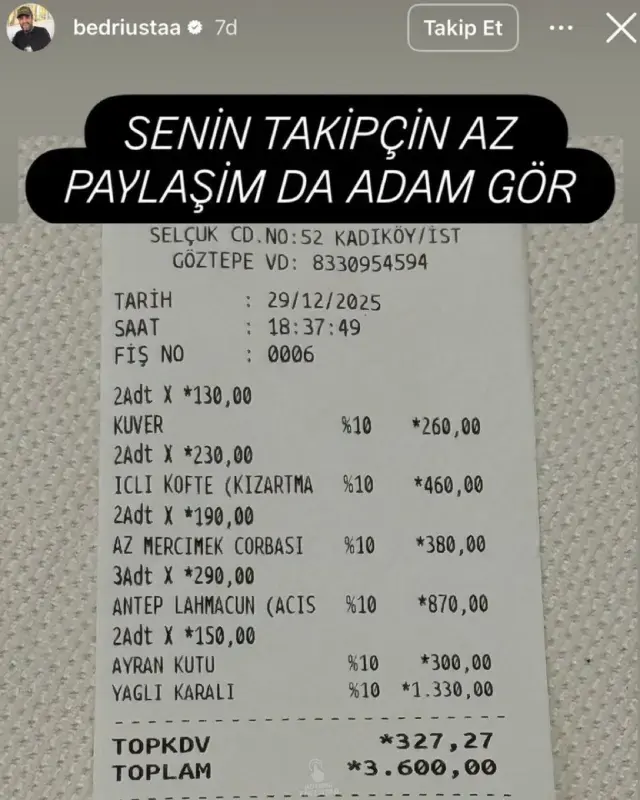 Müşterisi ile dalga geçen Bedri Usya'ya bakanlıktan inceleme