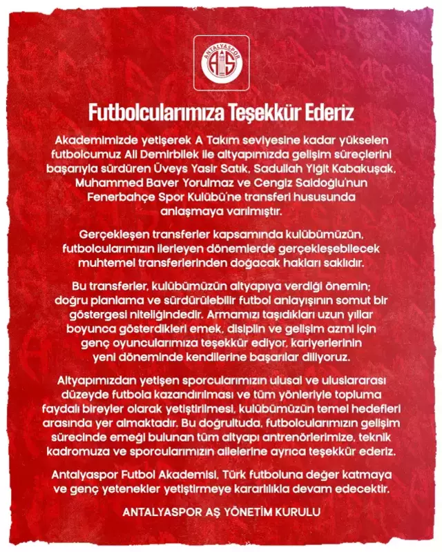 Fenerbahçe yeni Arda Güler'lerini Antalya'da buldu