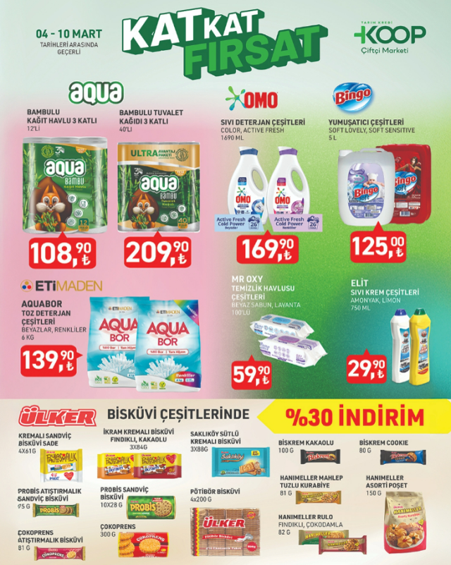 Tarım Kredi Kooperatif Market 4-10 Mart 2025 aktüel kataloğu! Tarım Kredi Kooperatif Market'in bu haftaki indirimli ürünleri neler?