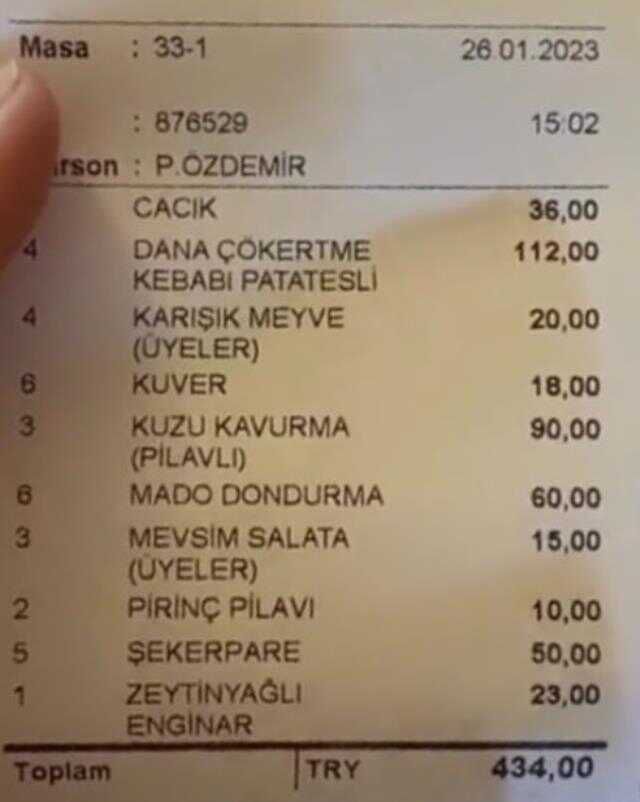 Meclis lokantası yemek fiyatları ne kadar? 2023 TBMM yemek fiyatları!