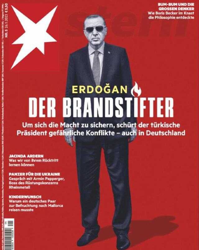 İngilizlerden sonra şimdi de Almanlar! Stern dergisinden Cumhurbaşkanı Erdoğan için skandal ifade