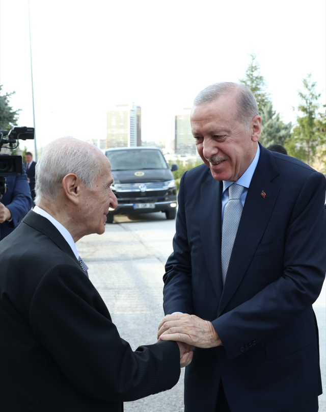 117 gün sonra sürpriz zirve! Erdoğan-Bahçeli zirvesi başladı