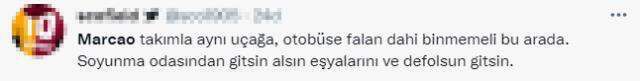 Giresunspor maçında Kerem Aktürkoğlu'nu yumruklayan Marcao'ya tepki yağıyor: Evine dön