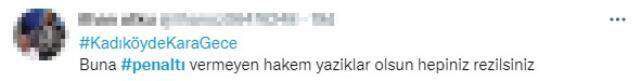 Fenerbahçe-Antalyaspor maçına tartışmalı penaltı pozisyonu damga vurdu! Galatasaray ve Beşiktaşlılar çıldırdı