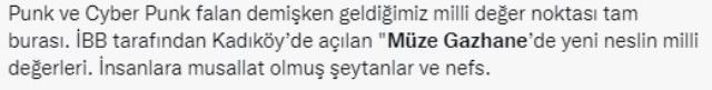 İBB, Müze Gazhane'deki tepki çeken duvar kağıtlarını kaldırdı! AK Parti milletvekili Kadak, bizzat gidip kontrol etti