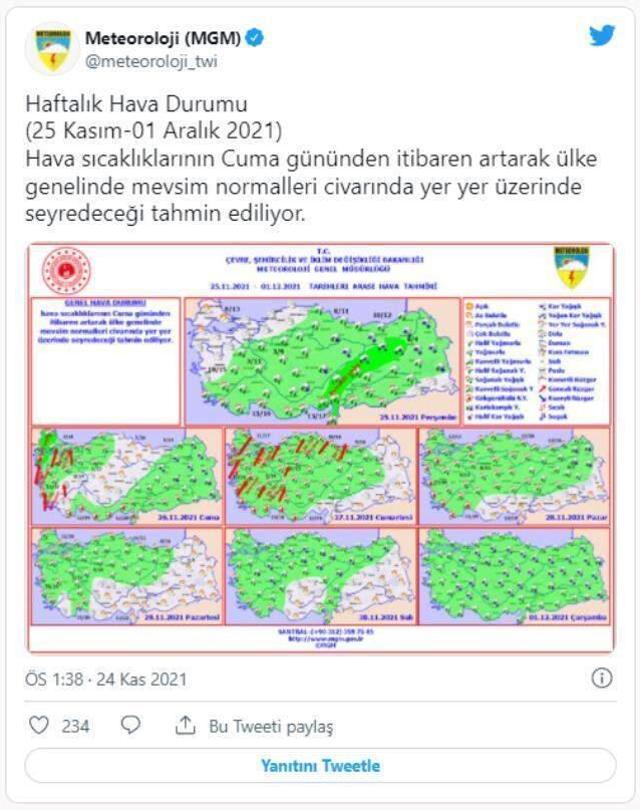 Meteoroloji tarih verdi! Tüm Türkiye için yoğun kar ve yağmur uyarısı