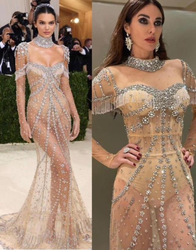 Transparan elbisesiyle poz veren Defne Samyeli, sosyal medyanın fena diline düştü