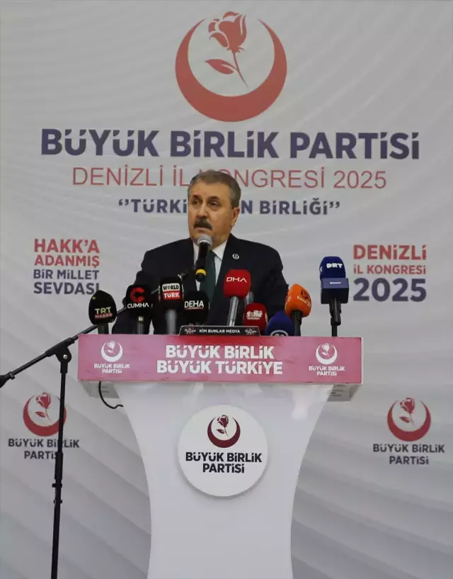 Destici'den DEM Parti'ye tepki, Bakan Fidan'a destek