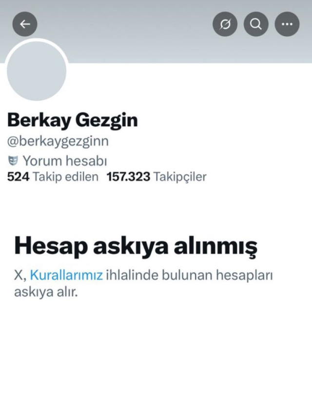 'Her şey çok güzel olacak' sloganının mimarı Berkay Gezgin'in X hesabı askıya alındı