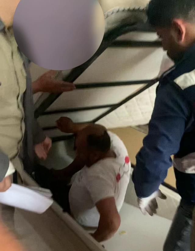 Çocuk katili, saklandığı bazada yakalandı