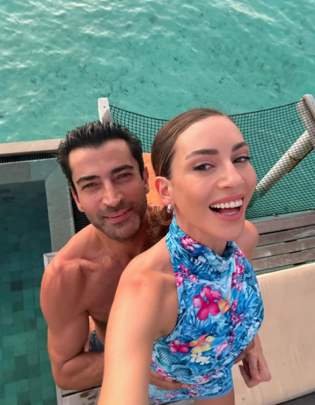 Sinem Kobal ile Kenan İmirzalıoğlu'ndan romantik kareler: Ömürlük sevgilim