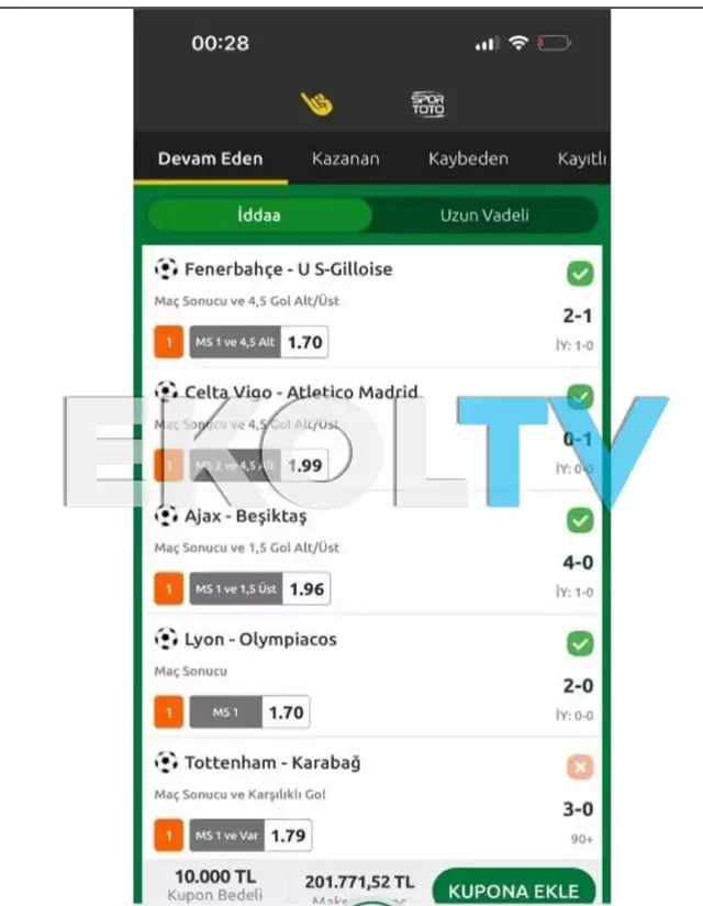 Mert Hakan'ın oynadığı kupon ortaya çıktı! Fenerbahçe maçına yaptığı tahmin bomba