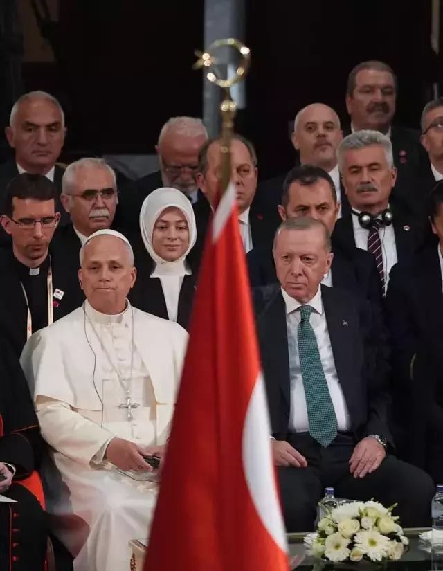 Ortak basın toplantısına Papa 14. Leo'nun sözleri damga vurdu: Türkler harika bir geçmişe sahip