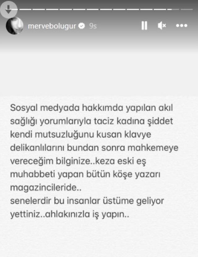 Merve Boluğur, akıl sağlığıyla ilgili yapılan yorumlara isyan etti: Mahkemeye vereceğimi yettiniz