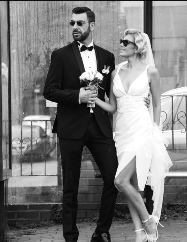 Ünlü oyucu Burcu Binici, rapçi Tankurt Manas'la evlendi