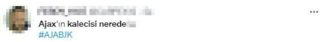 Ajax kalecisi nerede? Sosyal medya bu görüntüyü konuşuyor