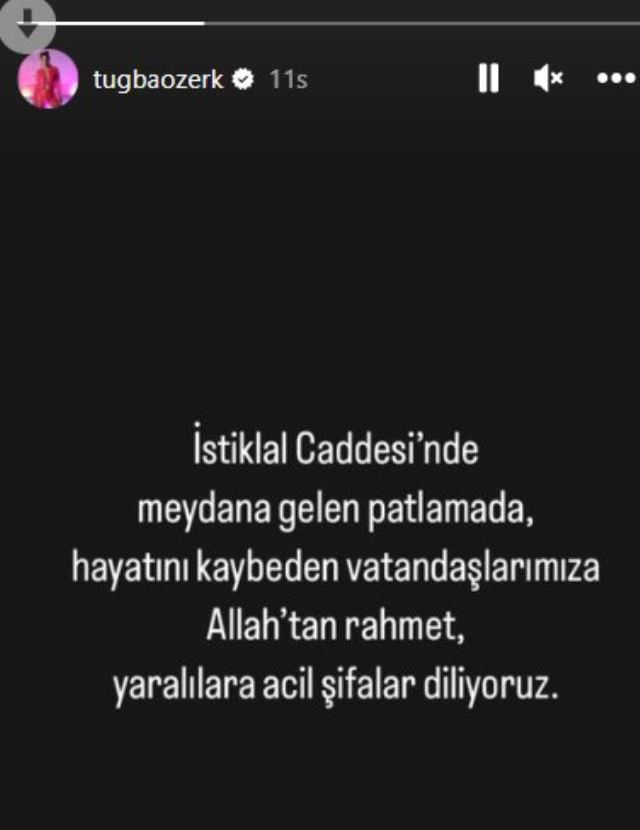 Ünlü isimler Taksim'deki patlamaya sessiz kalmadı! Alişan, beddualar savurdu